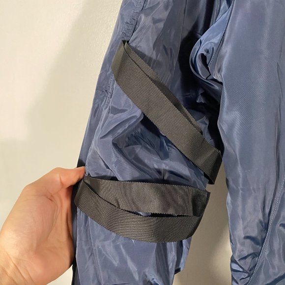 Stampd LA Navy Bondage Bomber Size M - Picture 4 of 8